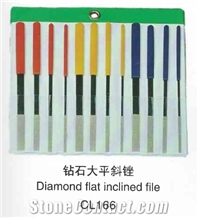 Diamond Flat Inclined File Cl166