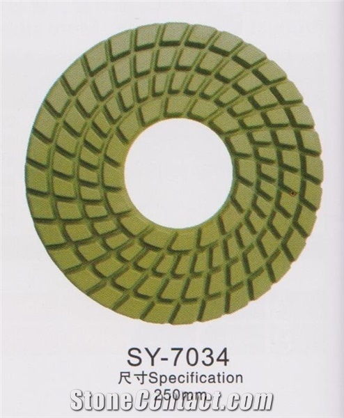 Diamond Polishing Pads Sy-7034