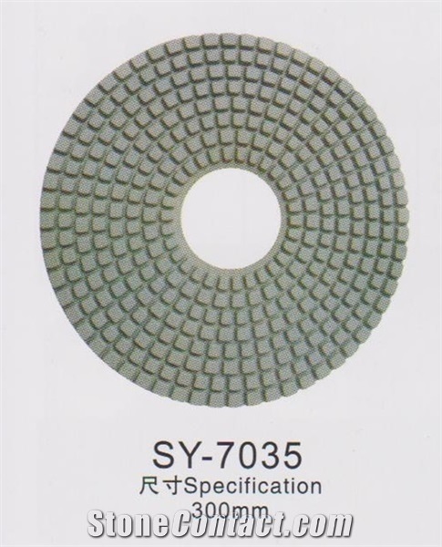 Diamond Polishing Pads Sy-7035