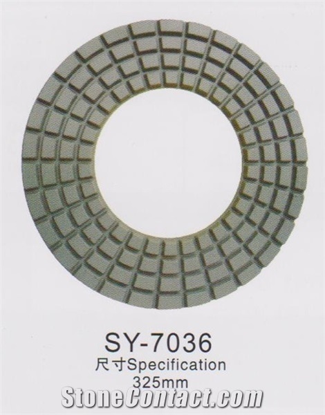 Diamond Polishing Pads Sy-7036