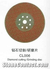 Diamond Saw Blades-Cutting / Grinding Disc Cl006