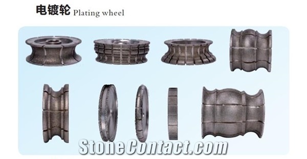 Electroplated Edging Wheels