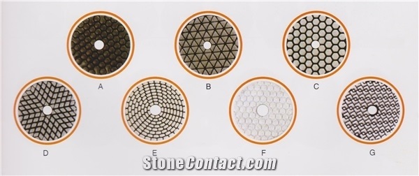 Nano High Temperature Resistant Diamond Dry Polishing Pads