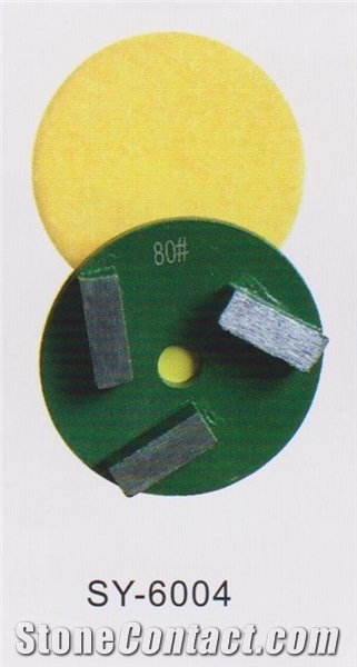 Polishing Pad With Cement Metal Backer Sy-6004