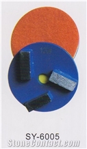 Polishing Pad With Cement Metal Backer Sy-6005