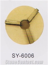Polishing Pad With Cement Metal Backer Sy-6006