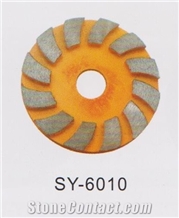 Polishing Pad With Cement Metal Backer Sy-6010