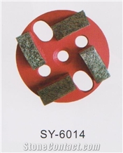 Polishing Pad With Cement Metal Backer Sy-6014