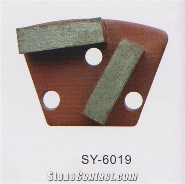 Polishing Pad With Cement Metal Backer Sy-6019