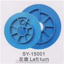 Resin Edge Polishing Disc With Snail-Locker Sy-15001