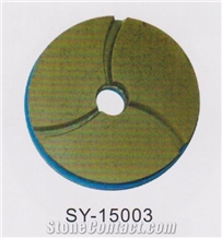 Resin Edge Polishing Disc With Snail-Locker Sy-15003