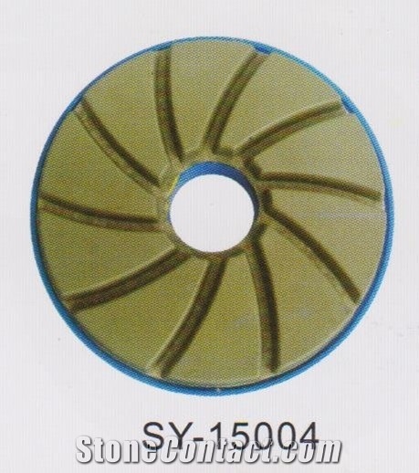 Resin Edge Polishing Disc With Snail-Locker Sy-15004