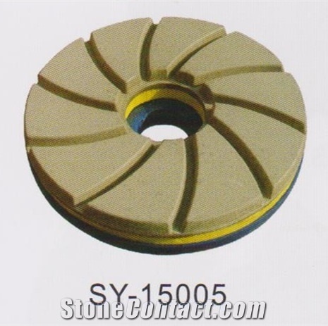 Resin Edge Polishing Disc With Snail-Locker Sy-15005