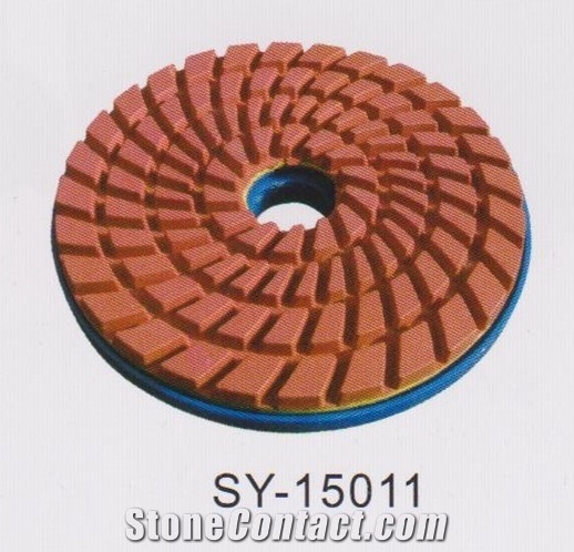 Resin Edge Polishing Disc With Snail-Locker Sy-15011