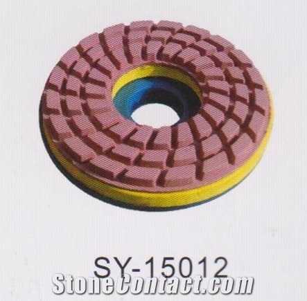 Resin Edge Polishing Disc With Snail-Locker Sy-15012
