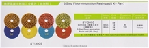 Three-Step Resin Polishing Pads For Floor Concrete Sy-3005
