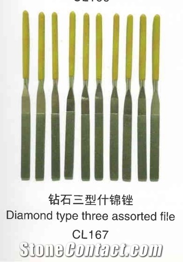Type 3 Diamond Assorted File Cl167