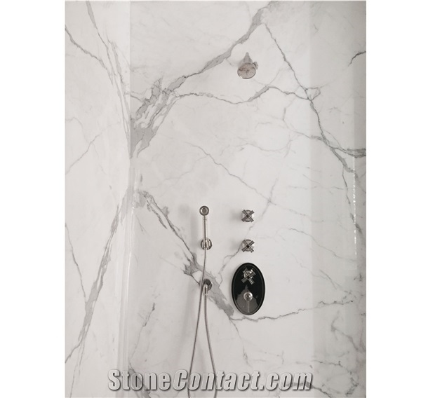 Calacatta Carrara Residential Bathroom Tops, Bathroom Design
