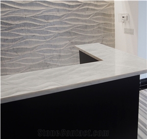 Marble Cnc Carved 3d Lobby Wall Panel