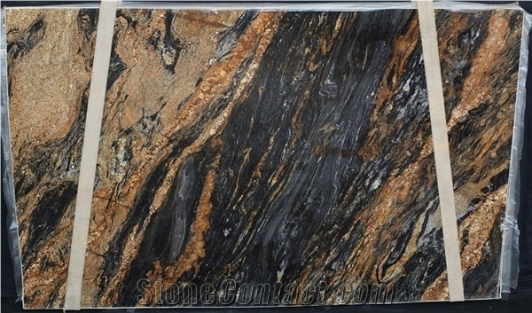 Magma Gold Polished Granite 3cm Slabs