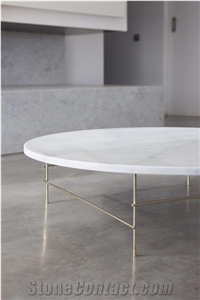 Polar White Marble Table Tops
