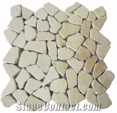 Marble Chipped Mosaic Tiles