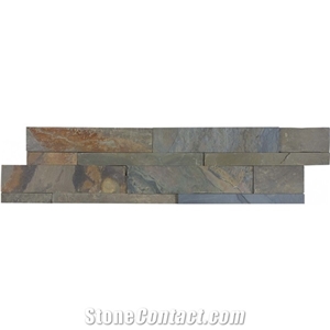 Autumn Slate Ledger Stone, Wall Panel Stone Veneer