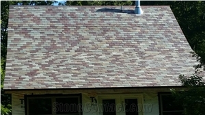 Vermont Purple Slate,Vermont Grey and Seagreen Slate Roofing