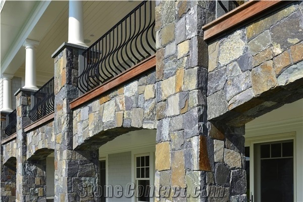 American Granite Roughly Squared / Rectangular Veneer