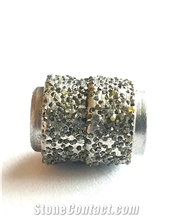 Diamond Wire Bco with Electroplated Double Cone Beads