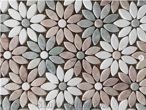Marble Pattern Mosaic Wall Tiles
