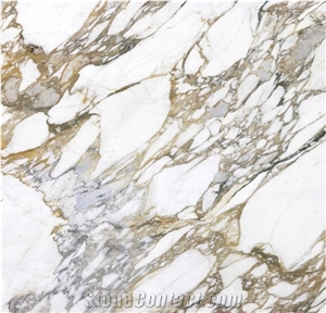 Arabescato Marble Slab 1-1/4" Polished Stone