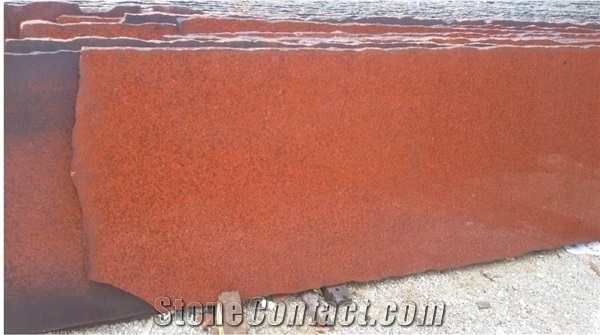 Dye Red Granite Slabs & Tiles