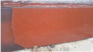 Dye Red Granite Slabs & Tiles