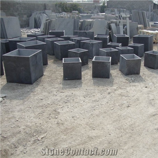 Cheap Chinese Blue Limestone Wall Cladding Tiles