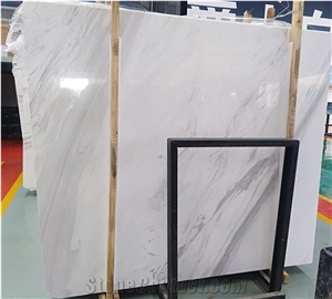 Classical Quarry Nice Quality Volakas White Marble Slabs