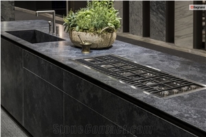Mystic Gray Granite Kitchen Countertop