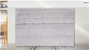 Pacific White Marble Slabs, Tiles