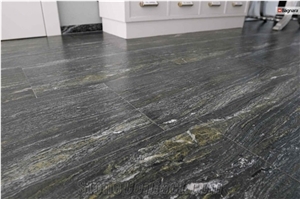 Pannonia Gruen Granite Polished Floor Tiles, Bathroom Tiles