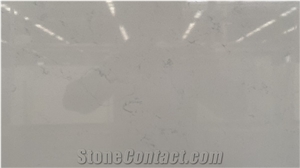 Carrara White Mist Quartz Slabs for Countertops