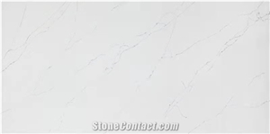 Iced White Quartz Slabs for Kitchen Bathroom Countertops