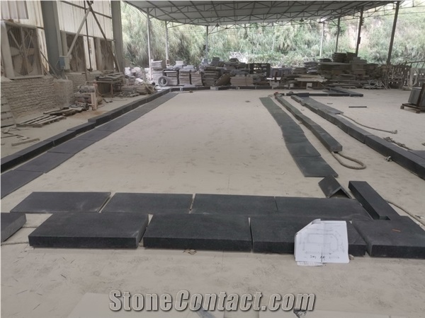 Angola Black Granite Project Stone,Kerbs