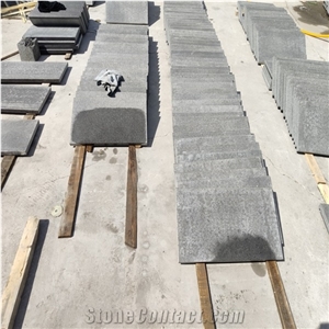 China Ken Black Granite Floor Wall Paving Tiles