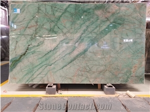 Natural Green Quartzite Stone Slab