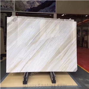 Vienna White Marble Slab for Floor Tile and Wall