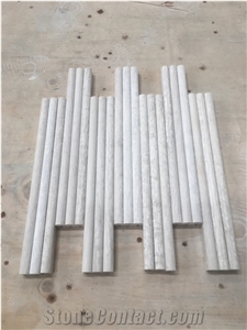 Wooden White Marble Moldings Borders Pencil Liners