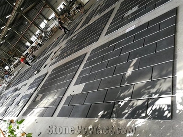 New Grey Basalt Honed Tiles for Floor Wall Paving