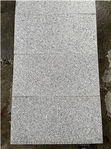 Zp G654 Granite Flamed Brushed Floor Paver Tiles