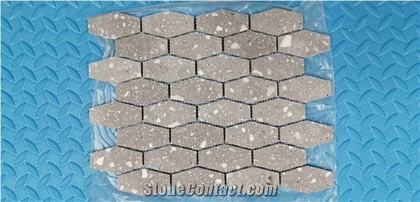 Black/ White/ Beige Quartz Mosaic for Home Decoration Tiles