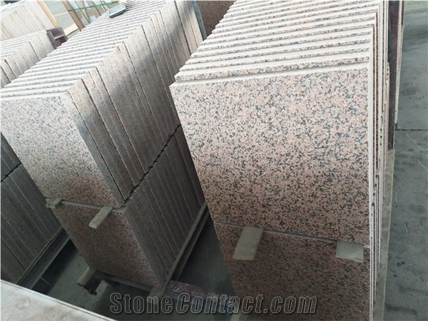 China Tianshan Red Granite Polished Tiles